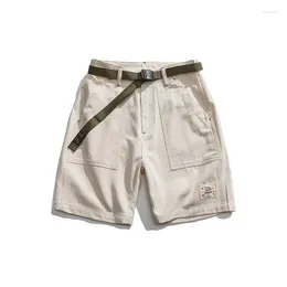 Men's Shorts Summer Cargo Cotton Pockets Male Jogger Board Casual Short Pants Men Brand Clothing