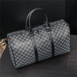 High quality duffle bag women travel bags Totes baluggage luxury designer bag men pu leather handbags large cross body 55cm233e