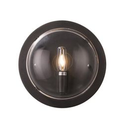 Wall Lamp Vintage Round Clear Glass Sconce Dinning Room Study Industrial Lighting