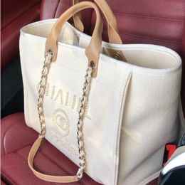 Luxurys Designer bags 10A Channel 10A Women Handbags Tote Shopping bag High Quality Totes Canvas Beach bag Travel Cc Crossbody Shoulder Purses Chain Purse Pochette