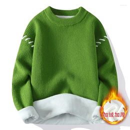 Men's Sweaters Men O-Collar Winter Clothes Sweater Coats Solid Pullover Mens Turtleneck Autumn Knitwear Man M-3XL