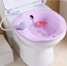 Bidet Squatting Bath Basin Matern Pelvic Basin Leaning Squatting Toilet Bowl and Shower Nozzle