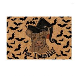 Bath Mats Halloween Bathroom Rug Absorb Water For Festive Home Decorations