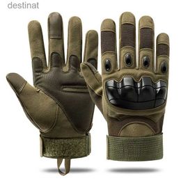 Five Fingers Gloves Tactical Military Gloves Shooting Gloves Touch Design Sports Protective Fitness Motorcycle Hunting Full Finger Hiking GlovesL231108