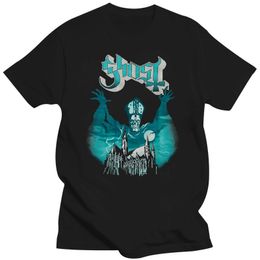 Mens TShirts Top Tee For Sale Natural Cotton Shirts Ghost Bc Opus Eponymous Album Cover Tshirt Streetwear 230407