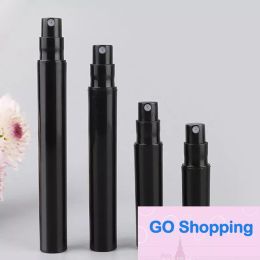 Quality Sample Sanitizer Spray Bottle 2ml 3ml 4ml 5ml Empty Perfume Sprayer Plastic Bottles With Black Fine Mist Top