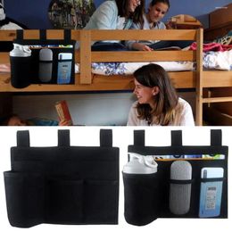 Storage Boxes Organizer Bag For Bunk Bed Multi-pocket Versatile Maximize Dorm Space Long-lasting