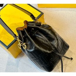 F Bag Alta Qualidade Mini Bucket Bag Top Luxury Designer Crossbody Bolsas De Ombro Bolsa Mulheres Moda Bolsas De Couro Bolsa Atacado Ombros Removíveis