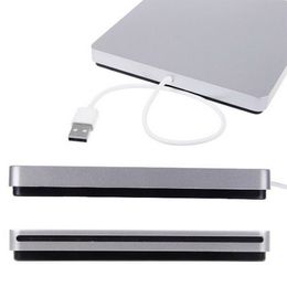 Freeshipping USB External Slot in DVD CD Drive Burner Superdrive for Apple MacBook Air Pro Convenience for you to Playing Music Movies Jrrfm