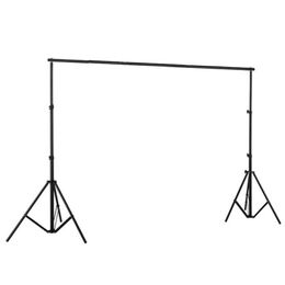 Freeshipping 28m * 32m Photographic Backdrops Background Support System stand holder cross bar Light Stand Aluminium with Carry Bag Pceho