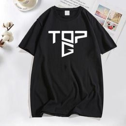 Mens TShirts Andrew Tate Top G Prined tshirt Retro Short Sleeve Oversized T Shirts for Men Cotton Summer movie Tshirt male clothes tops 230407