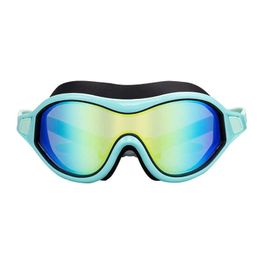 Goggles New fashion large frame adult High quality high-definition anti fog swimming goggles Manufacturer's direct wholesale price P230601 good