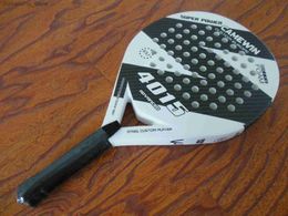 Tennis Rackets Tennis racket Full Carbon Fiber Rough Surface Beach Tennis Racket With Cover Bag 2023 In Stock Q231109