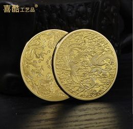 Arts and Crafts Dragon and Phoenix commemorative coin Dragon and Phoenix Animal Memorial Medal