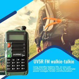 Walkie Talkie For Baofeng Dual-Band Transceiver Two Way Long Range Charging Display Portable Outdoor Travel Radio