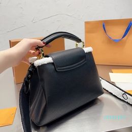 2024-New Designer women Shoulder bag luxury leather handle Purse fashion crossbody handbags shoulder bags handbag luxurious tote