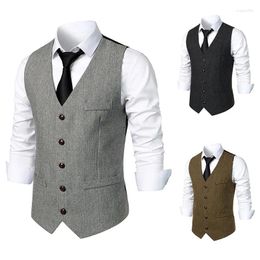 Men's Vests 2023 Spring And Autumn Fashion Casual Medieval Vintage Vest