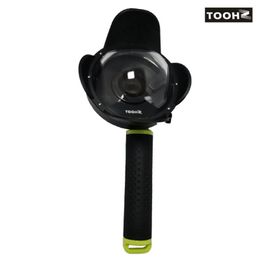 Freeshipping SHOOT Portable Diving Fisheye Dome Port Accessory for Xiaomi Yi Diving Camera Sports Action Cam Underwater with Floaty Gri Ewut