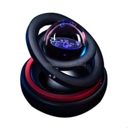 Car Air Freshener Rotating Per Fragrance Diffuser Motive Interior Decorations Excellent Gifts For Driver Drop Delivery Mobiles Motor Dh2Wt