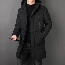 Men's Jackets Quilted Jacket New Brand Hooded Parkas Thick Warm Jacket Men Windbreaker Winter Slim Korean Fashion Cotton-padded Jacketzln231108