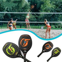Tennis Rackets 2022 Adult Professional Full Carbon Frame Fibre Professional Beach Tennis Racket Soft EVA 18K Carbon Fibre Face Belt Bag Q231109