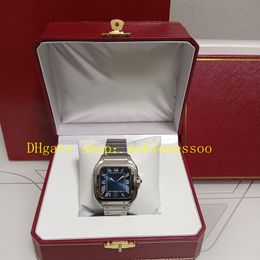 2 Color With Box Watch for Mens Unisex Blue Roman Dial WSSA0030 Black Stainless Steel Bracelet 39mm WSSA0037 Automatic Men's Mechanical Watches Wristwatches