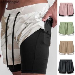 Men's Shorts Men's Summer Sports Shorts Breeches Homme 2021 New Gym Casual Fitness Shorts Men-in-shorts Training Wicking Running Shorts Male W0408