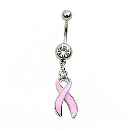 Navel Bell Button Rings Navel Bell Button Rings D0803 Belly Ring Pink Colour Drop Delivery Jewellery Body Dhgarden Otbjw Dhtpk