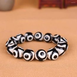 Strand Tibetan Agate Heavenly Beads To Pure Three Eye Accessory Bracelet Nine Collection Stationery