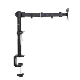 Freeshipping Single Arm LCD Monitor Desk Mount Stand Fully Adjustable Screen up to 27" for Computers Asmvu