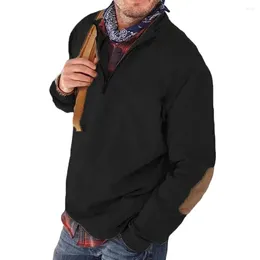 Men's Hoodies Sweatshirt Loose Winter Casual Thermal Chic Simple Style Men Autumn