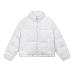 23ss new fashion High Street Polar style Hip Hop cotton long sleeve jacket jacket loose breathable letter pattern men and women y2k7
