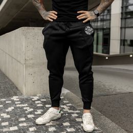 Mens Pants Sportswear Fitness Men Gyms Skinny Sweatpants Outdoor Cotton Track Pant Bottom Jogger Trousers Workout Joggers 230407