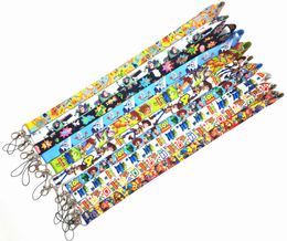 Cell Phone Straps & Charms 20pcs Japan Anime Cartoon Film Neck Lanyard Mobile Key Chain ID Holders Card Badge Jewelry Accessories Gift Girl Boy Wholesale 2023 #018