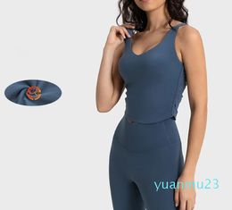 V-Neck Tank Top Winter Warm Yoga Tops Soft Skin-Friendly Sexy Vest Slim Fit Fleece Singlet Sports Bra with Removable Cups