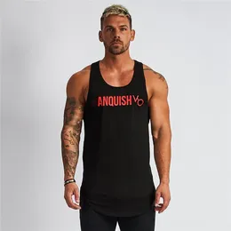 Men's Tank Tops Summer Streetwear Casual Top Cotton Jogger Gyms Fitness Singlets Sportswear Workout Men Clothing Vest Male Undershirt