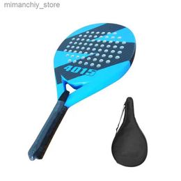 Tennis Rackets Carbon Fibre Tennis Padd Professional Beach Padd Racket Professional Beach Padd Racket Anti Shock Tennis Padd For Q231109