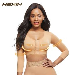 Arm Shaper HEXIN Women Arm Shaper Back Shoulder Corrector Humpback Posture Corrector Arm Control Shapewear Arm Fat Slimming Underwea 230407