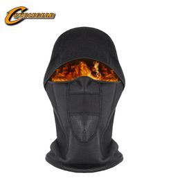 Cycling Caps Masks Full Face Keep Warm Balaclava Winter Motorcycle Bike Helmet Inner Cap Women Men's Cycling Skiing Face Mask Thermal Windproof Hat 231108