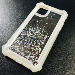 Customized Bling phone case For Samsung Galaxy A15 A32 S23FE A34 A54 TPU PC 2 in 1 Protective Shockproof Cover oppbag