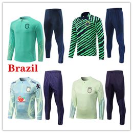 2022 2023 brazil tracksuit soccer jersey 22 23 G.JESUS COUTINHO brasil Camiseta de futbol RICHARLISON Brazil football shirt maillot man and kids boys training suit