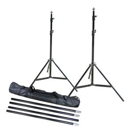 Freeshipping 2 * 3m / 65 * 10ft Adjustable Aluminium Photo Background Support Stand Photography Backdrop Crossbar Kit TB-20 Sdklp