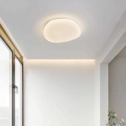 Modern Nordic Simple Pebble LED Lights Ceiling Chandelier Pendant Lamps For Bedroom Living Bathroom Home Lighting AA230407