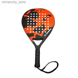 Tennis Rackets Professional Carbon Pad Tennis Racket 2021 New Raqueta Paddel Orang Men WomenTraining Accessories Bee Face Sports Racket Q231109