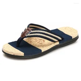 Slippers High Quality Fashion Men Flip Flops Summer Beach Casual Breathle Trend Outdoor