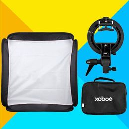 Freeshipping Flash Softbox Kit 40 x 40cm 15" * 15", 60 x 60cm 24" * 24", 80 x 80cm 31" * 31" S type Stu Nuev