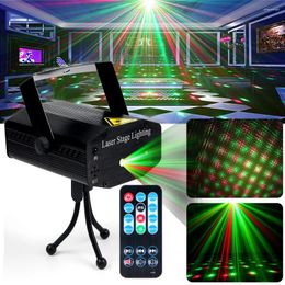 Night Lights LED Party Sound Activated Projector Light For Parties Home Show Bar Club Birthday Christmas Holiday (L105 X W90 H50 Mm)