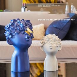 Decorative Figurines Objects & Nordic Resin Figure Cute Butterfly Boy Sculpture Gifts Home Furnishing Crafts Decoration El Room Table Orname