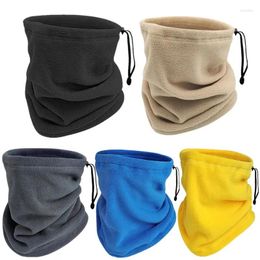 Bandanas Hiking Scarves Thermal Bandana Face Cover Winter Fleece Neck Warmer Gaiter Mask Ear Scarf Skiing Neckerchief