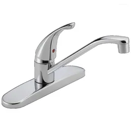 Kitchen Faucets Single Handle Deck-Mount Faucet In Chrome P110LF Accessories